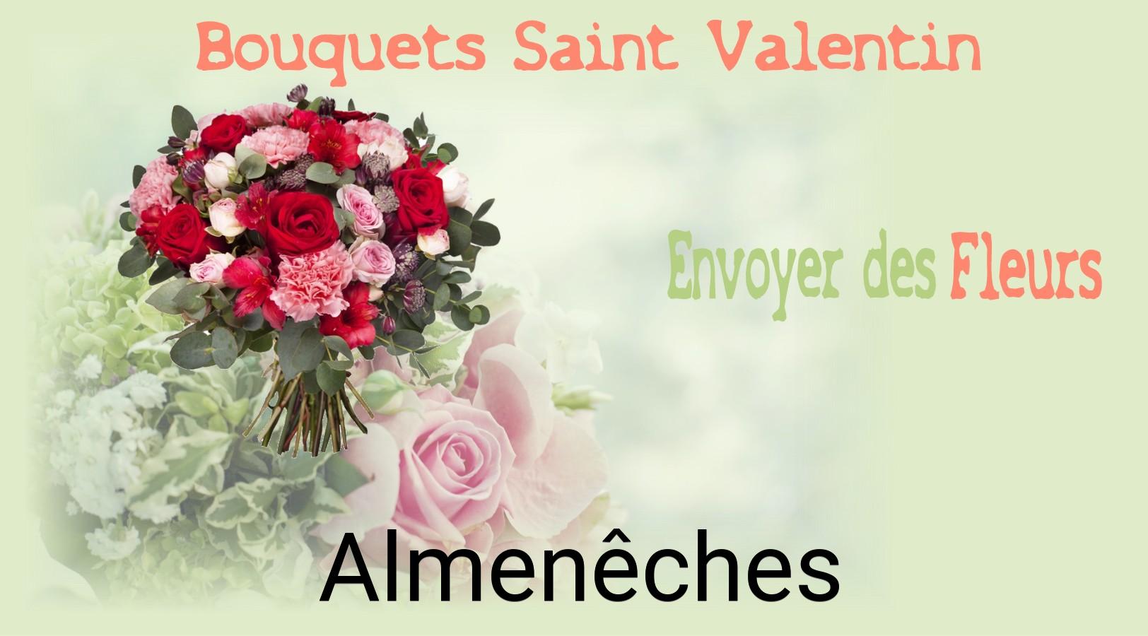 Roses de Saint-Valentin livrées à Almenêches